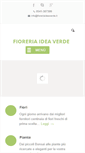 Mobile Screenshot of fioreriaideaverde.it